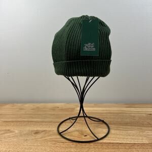 Wild Fable Women's Green Ribbed Winter Hat - NWT